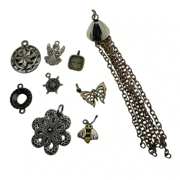 Lot of Findings Charms for Jewelry Making - Picture 1 of 6